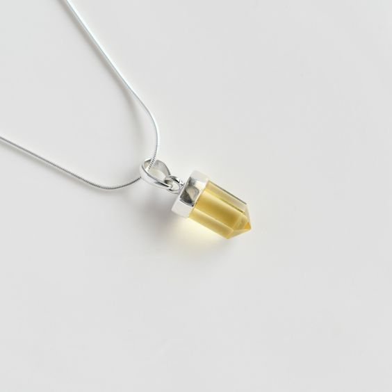 Yellow Topaz Pendant